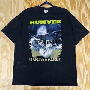 XL - Vintage y2k humvee vehicle hummer t-shirt